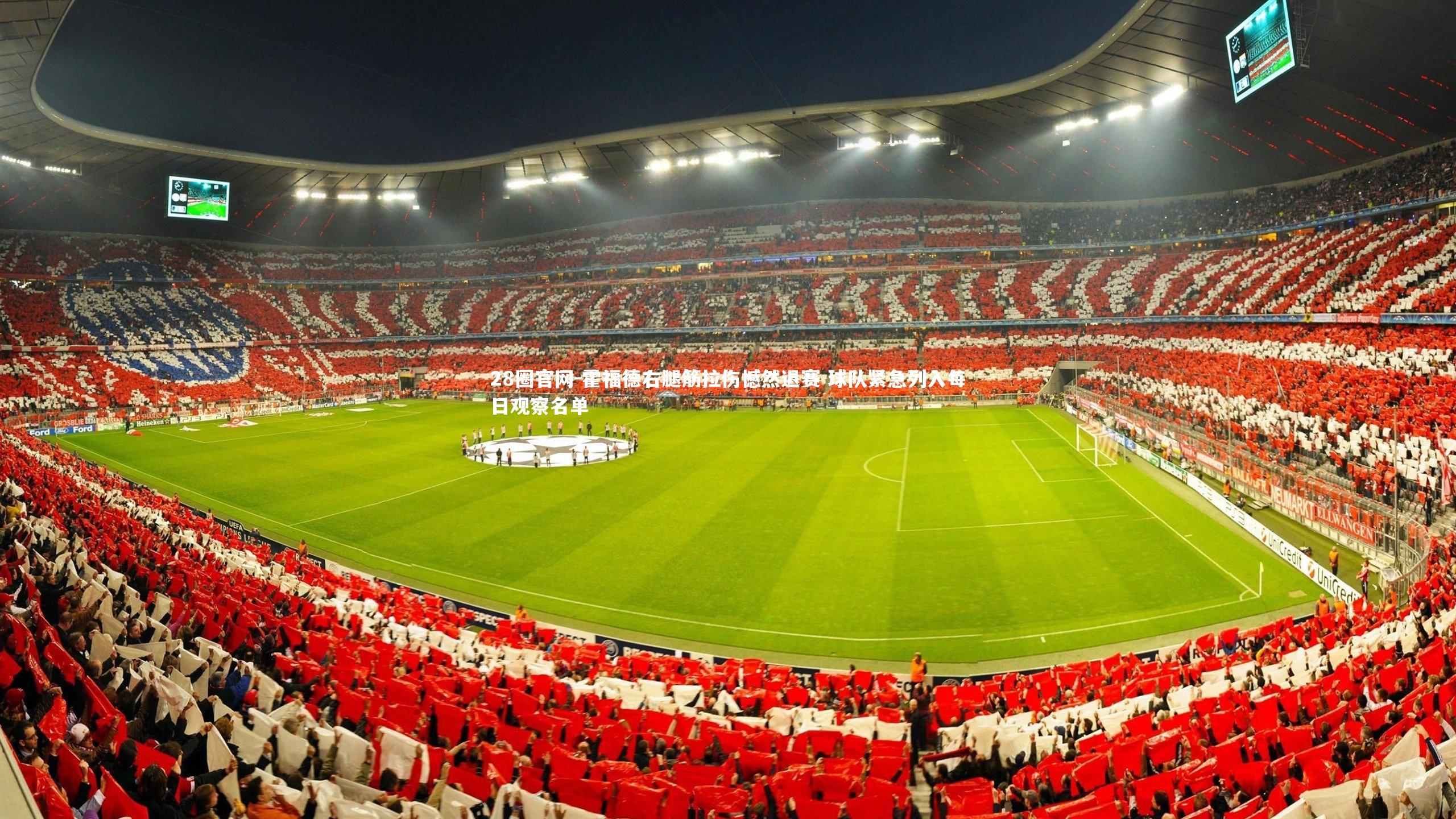 霍福德右腿筋拉伤憾然退赛 球队紧急列入每日观察名单